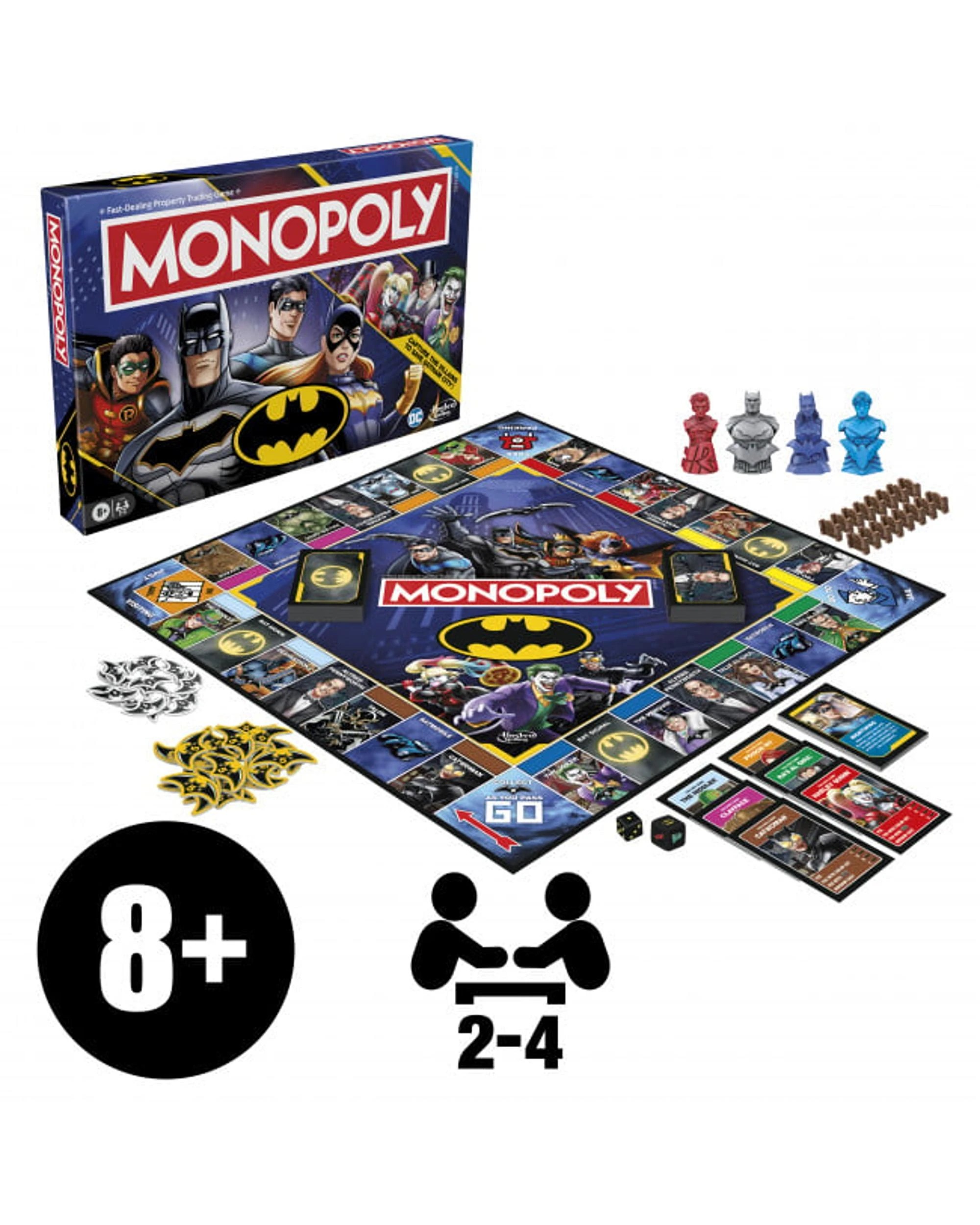 2 Monopoly Batman Edition Board Game, 2 of 4