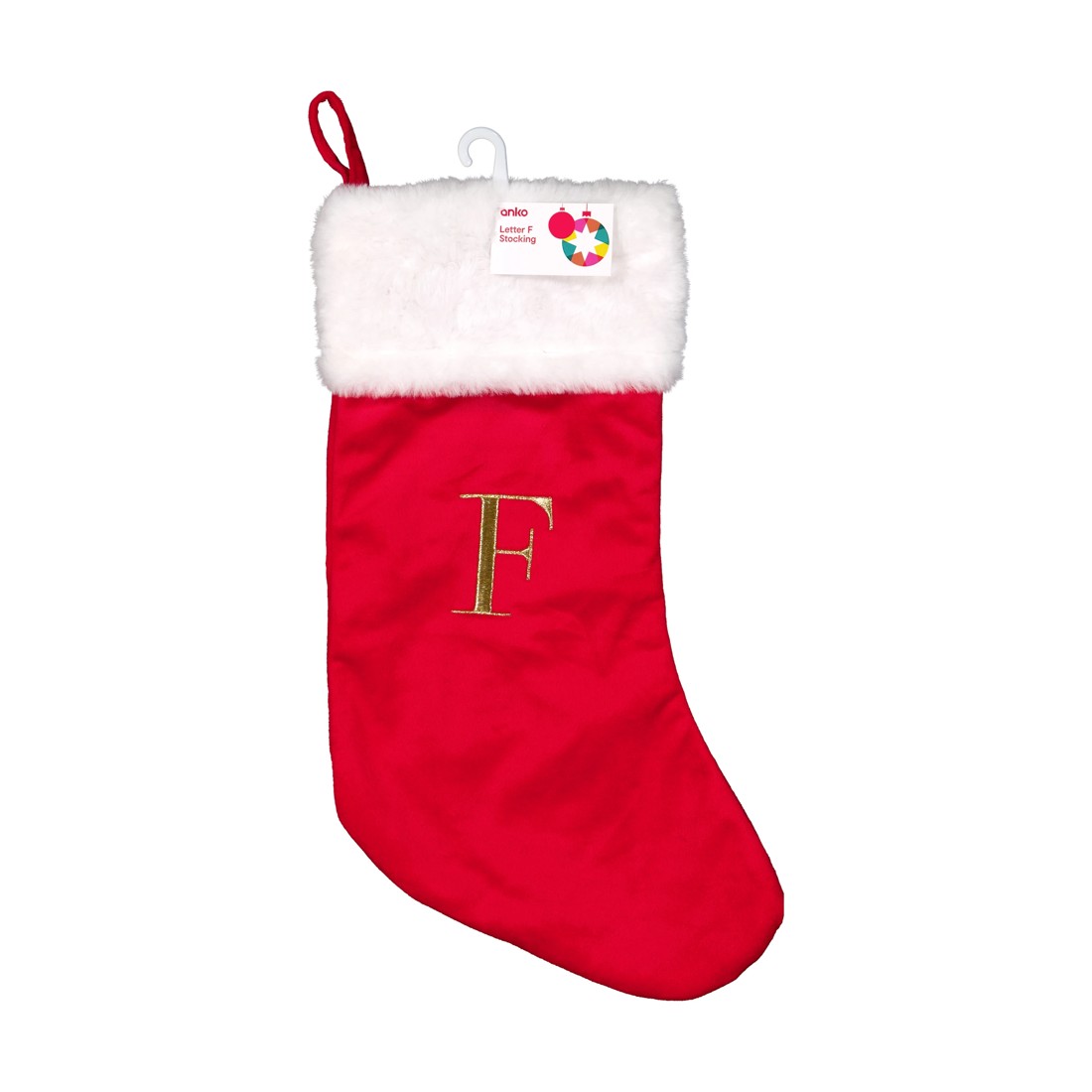 4 Letter F Stocking, 4 of 4