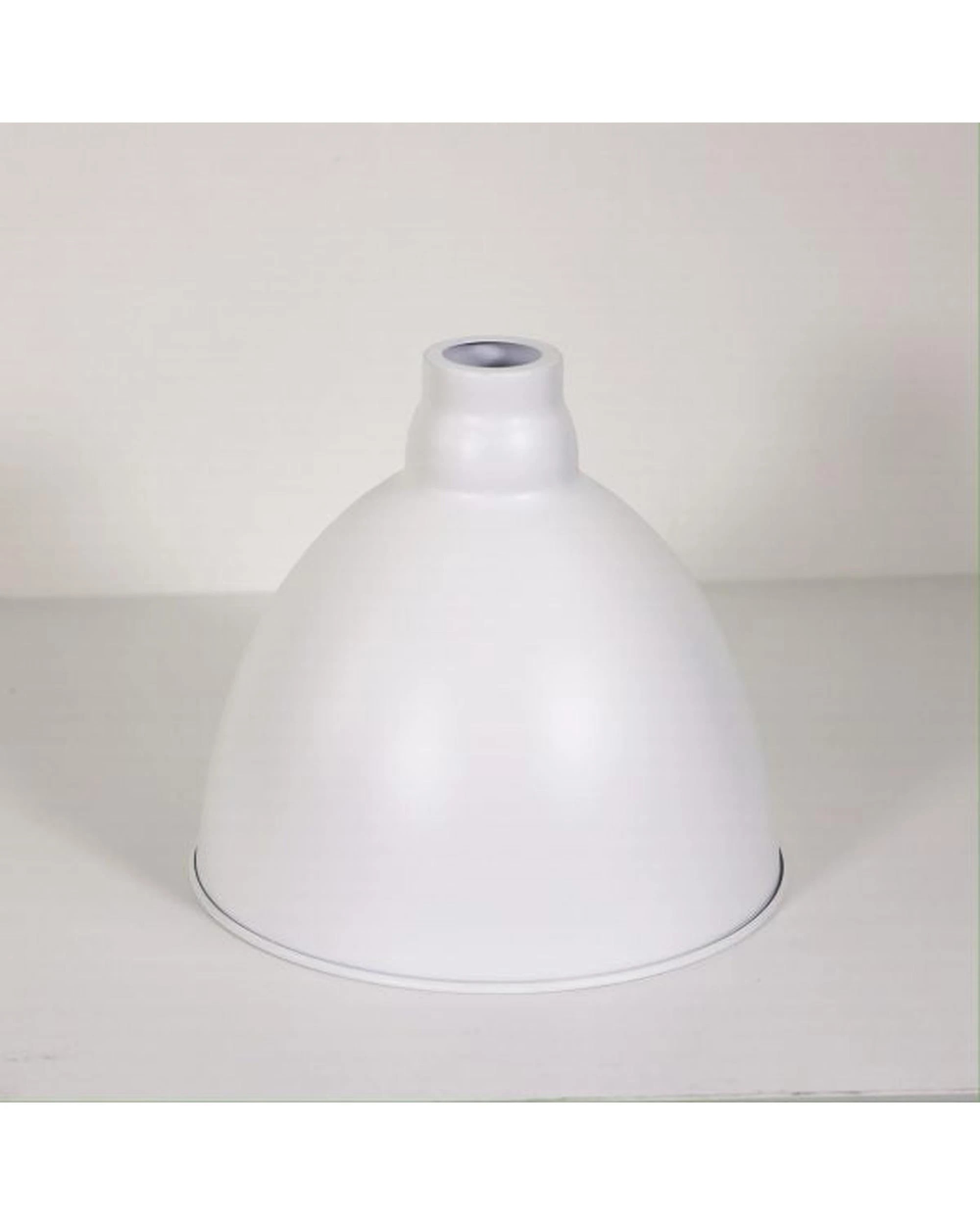 3 Oriel Dawson 25cm White Barn-Style Metal Shade (E27)
 - white, 3 of 4