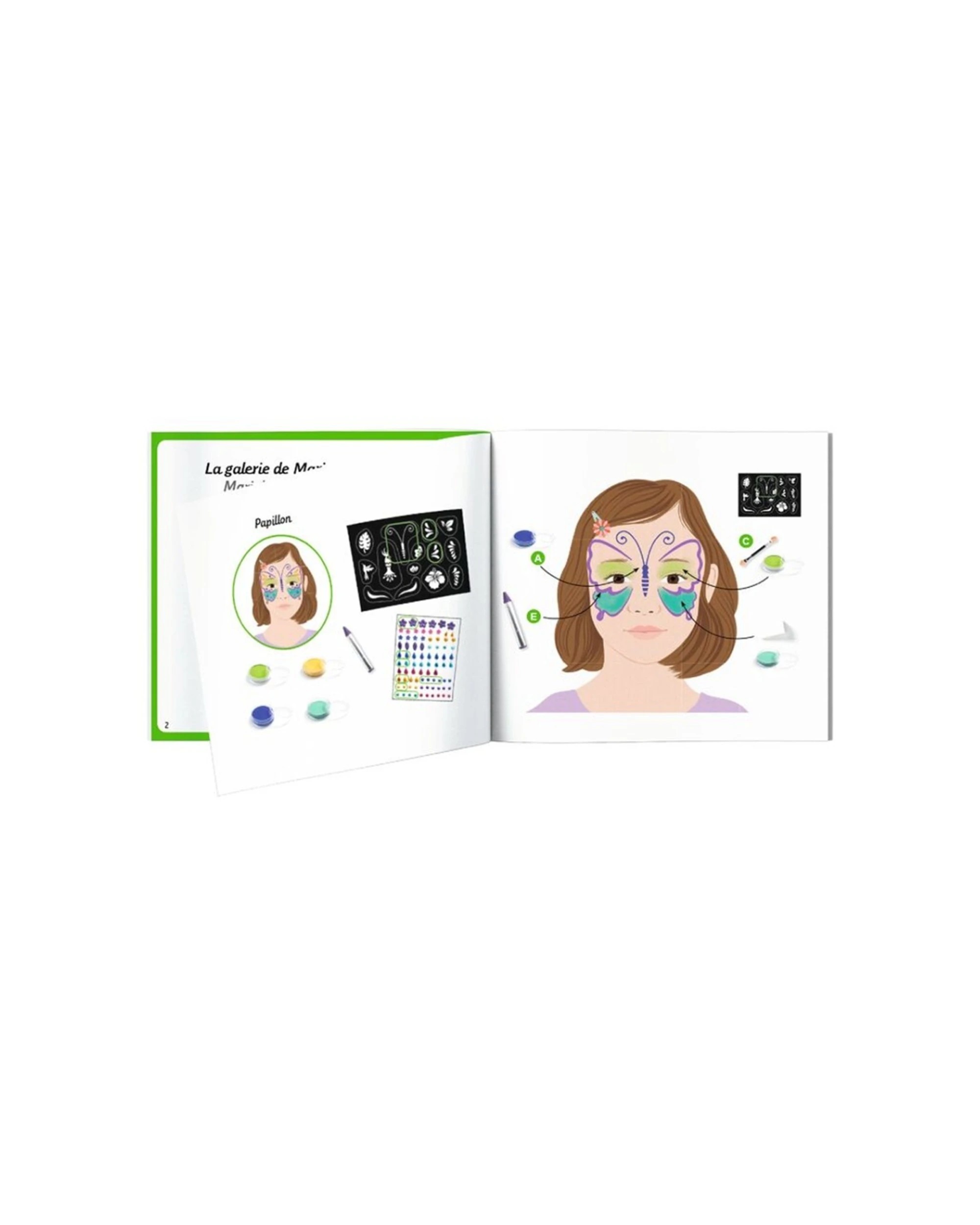 Djeco Rio De Janeiro Face Painting Activity Kit Kids - Multi - Kmart