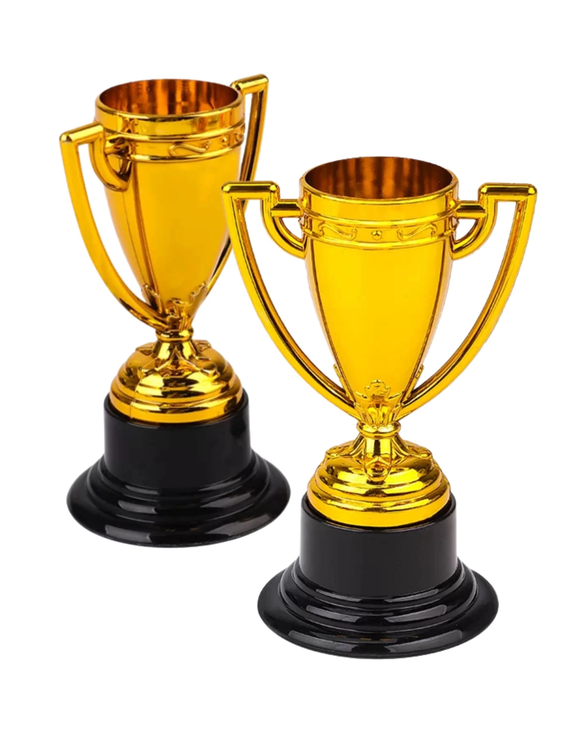 1 Party Maker 8.5cm Gold Trophies Pack of 2, 1 of 4