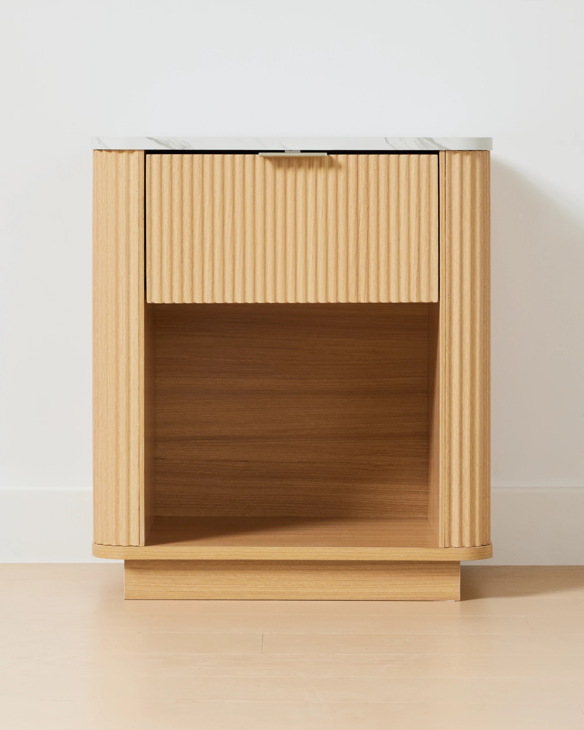 3 Claire Bedside Table - Oak, 3 of 9