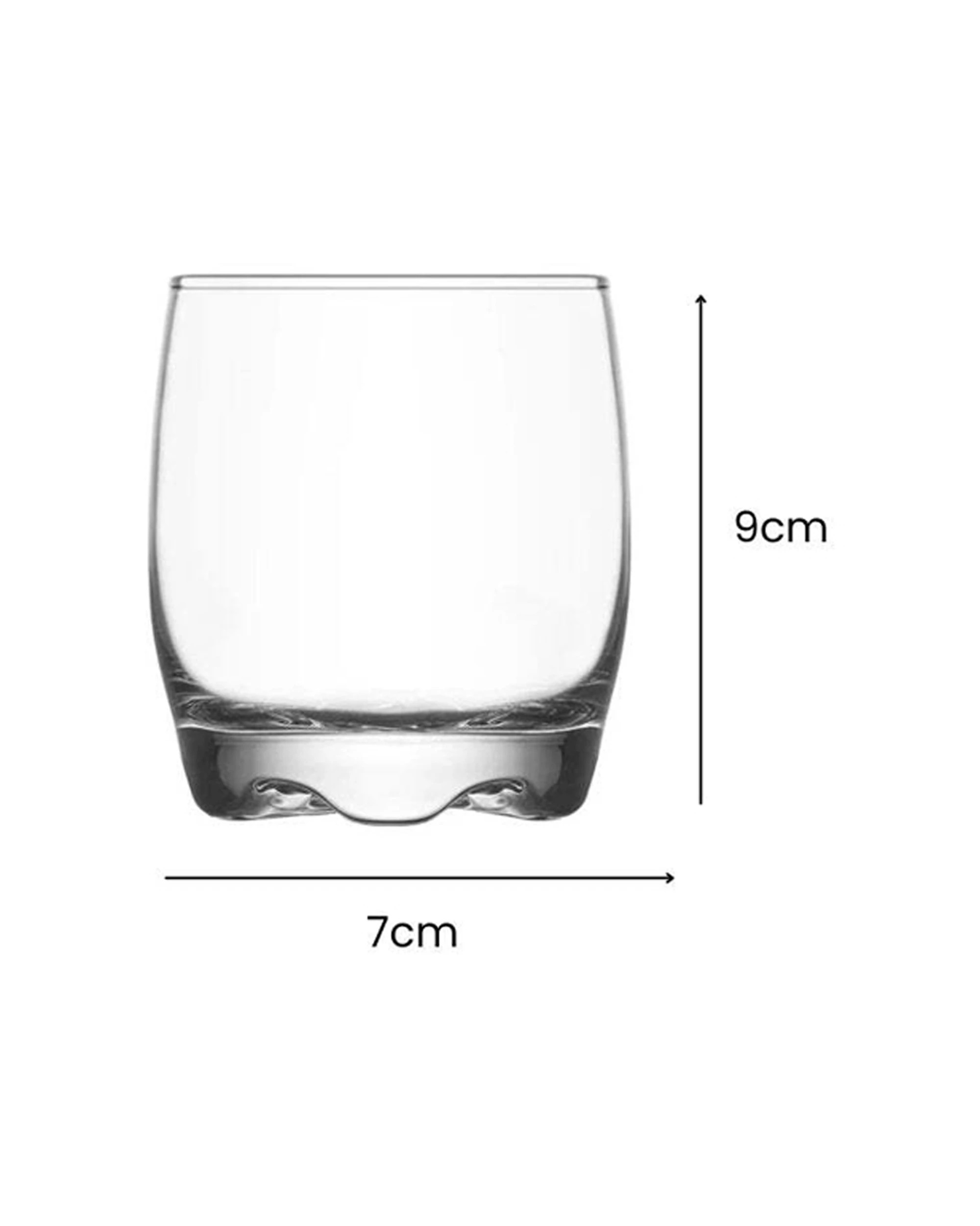 2 Art Craft 6pc Ava Glass Tumbler Set 290ml Dishwasher Safe Elegant Gift Boxed - Clear, 2 of 3
