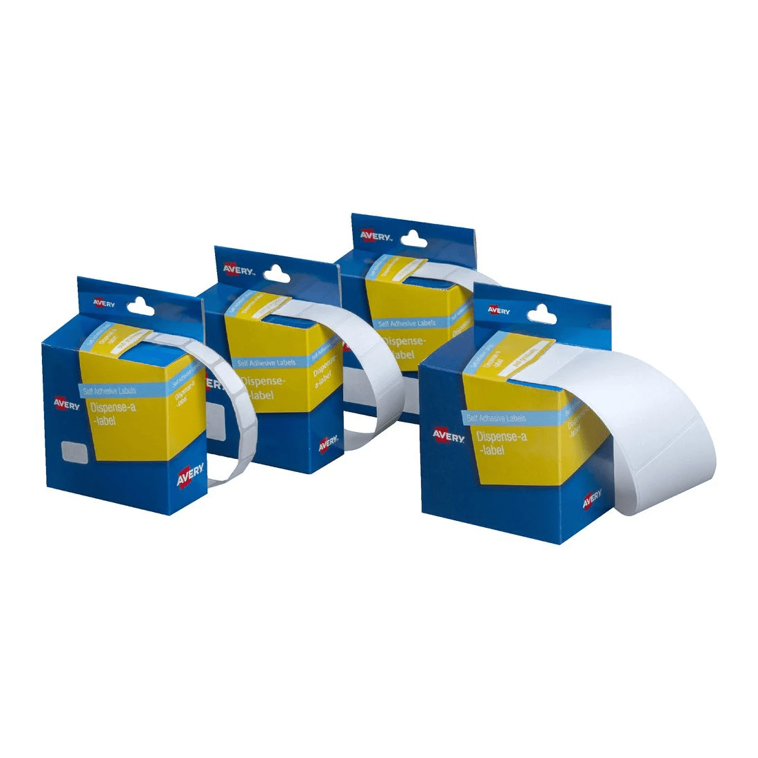 2 Avery Dispenser Labels Rectangle 19 x 64mm White 280 Pack, 2 of 2