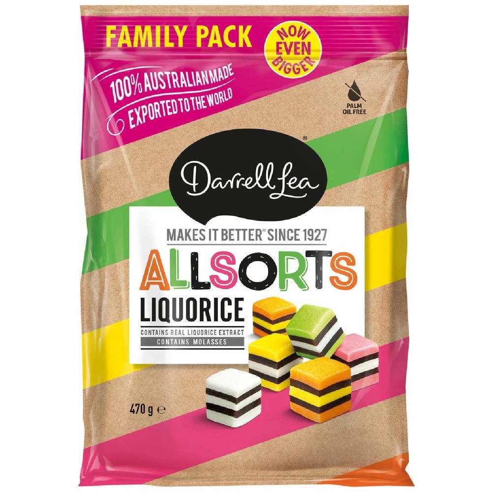 1 Darrell Lea Allsorts 470g, 1 of 1