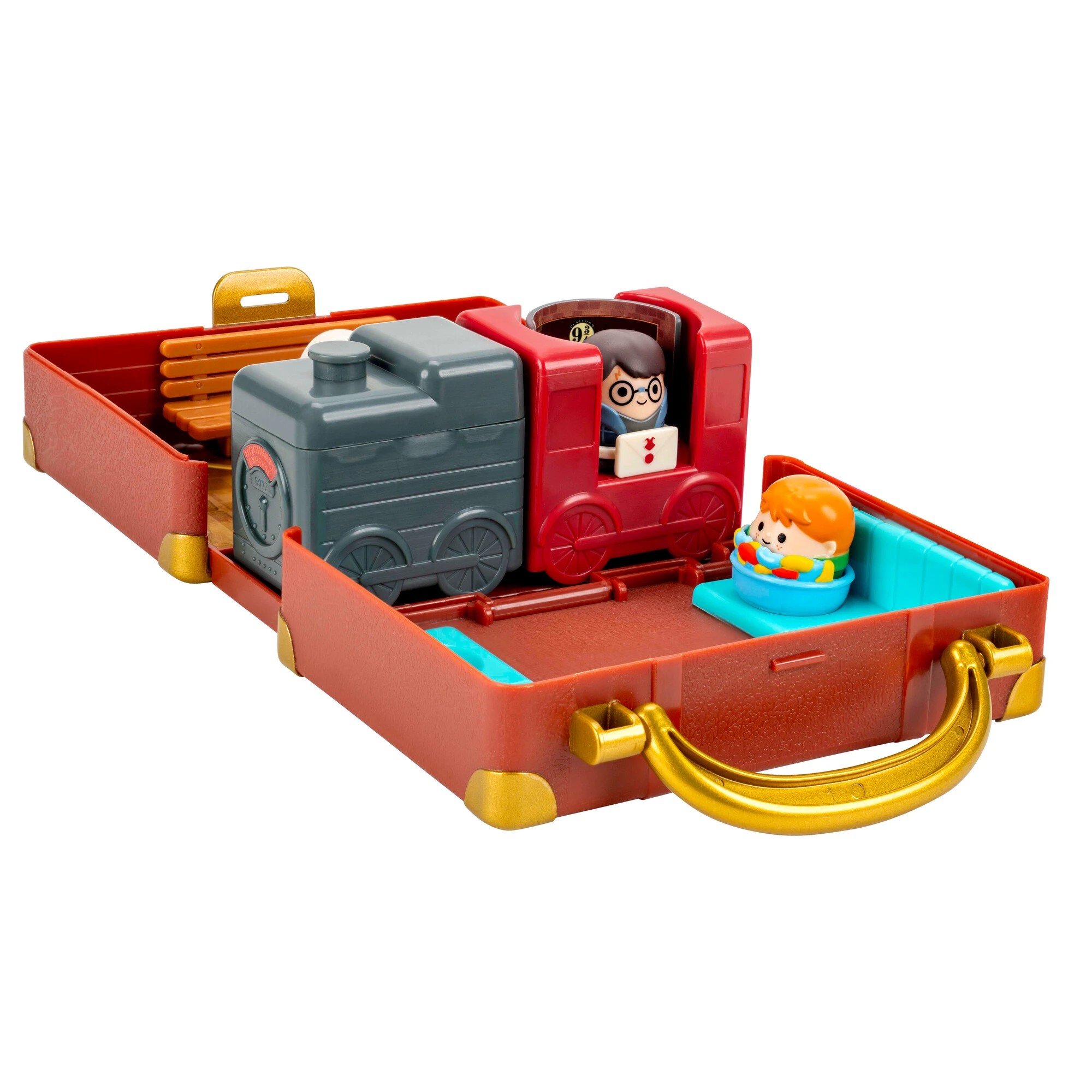 4 9 Piece Harry Potter Original Squishmallows Squish-A-Longs Hogwarts Express Playset, 4 of 10