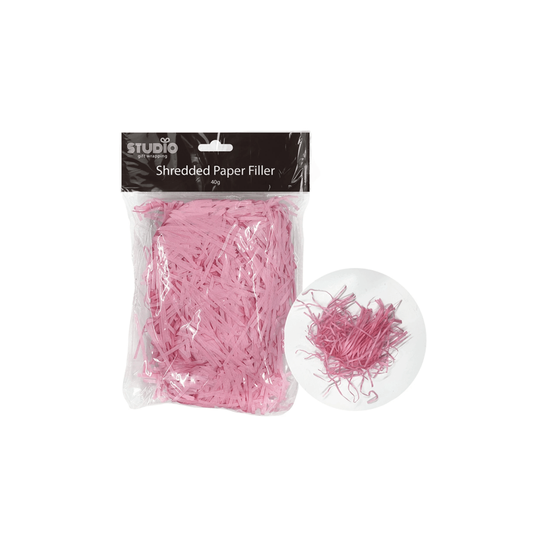 3 Studio Gift Wrapping 40g Filler/shredded Paper Decoration Present Decor - Pink, 3 of 3