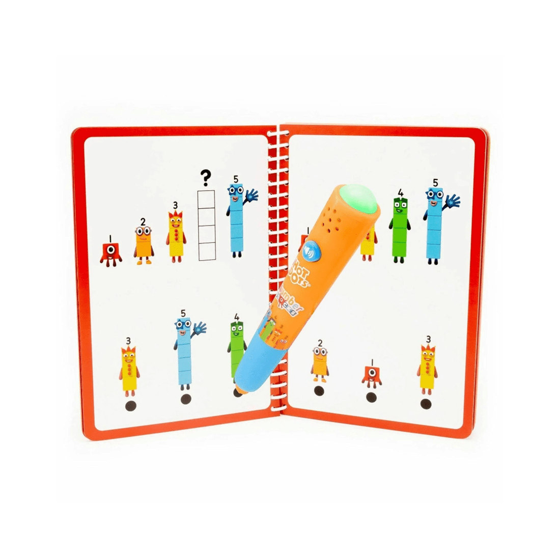 2 Hand2Mind Hot Dots Numberblocks 1-10 Activity Book and Interactive Pen, 2 of 5