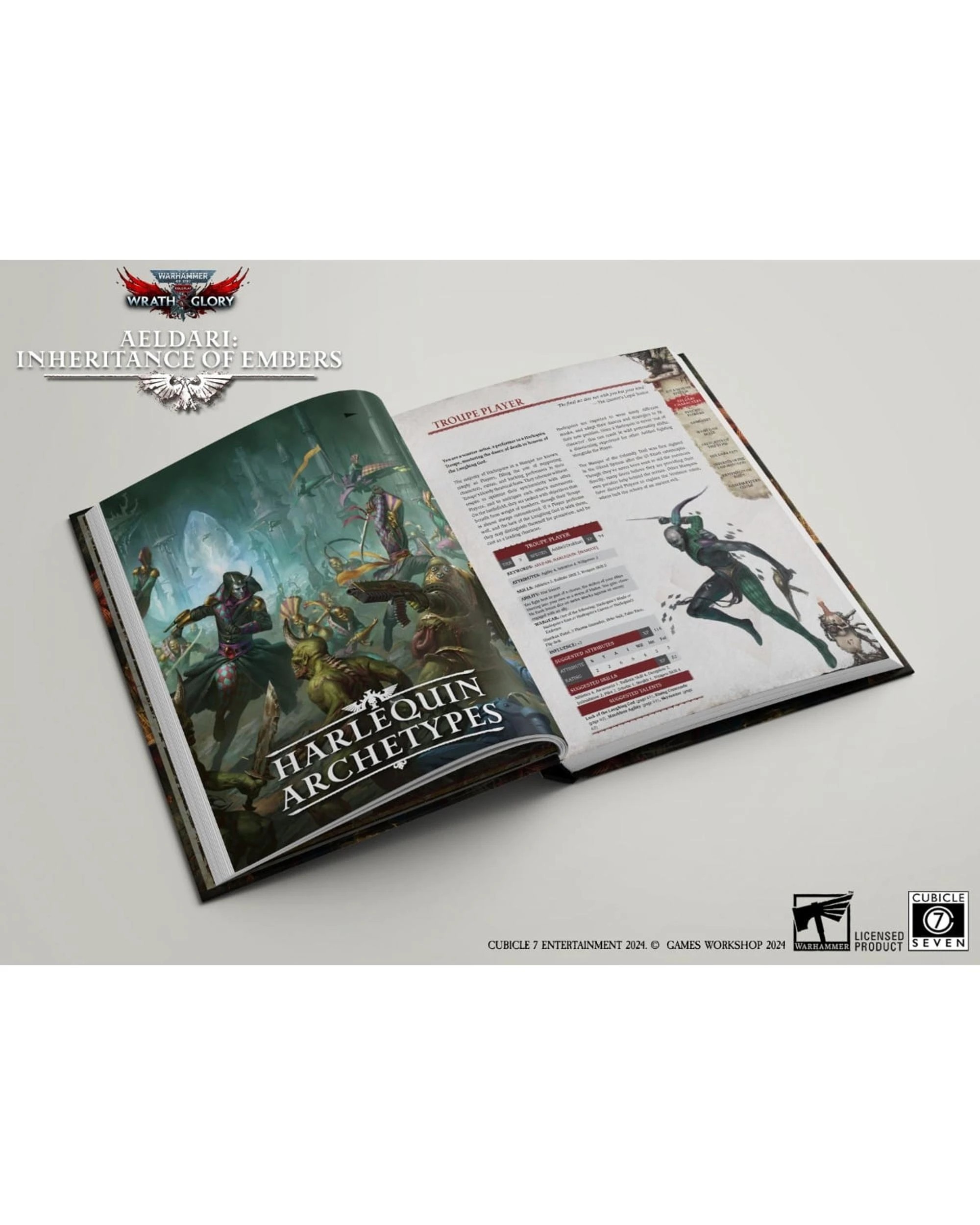 2 Warhammer: 40,000 RPG Wrath and Glory Aeldari: Inheritance of Embers, 2 of 5