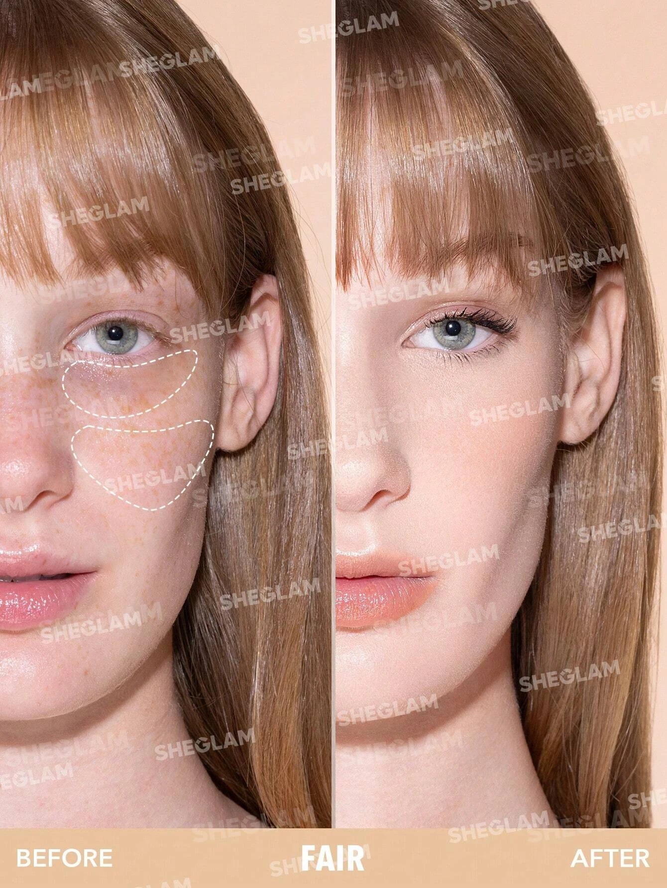 2 SHEGLAM Like Magic 12HR Full Coverage Concealer - Fair, 2 of 8