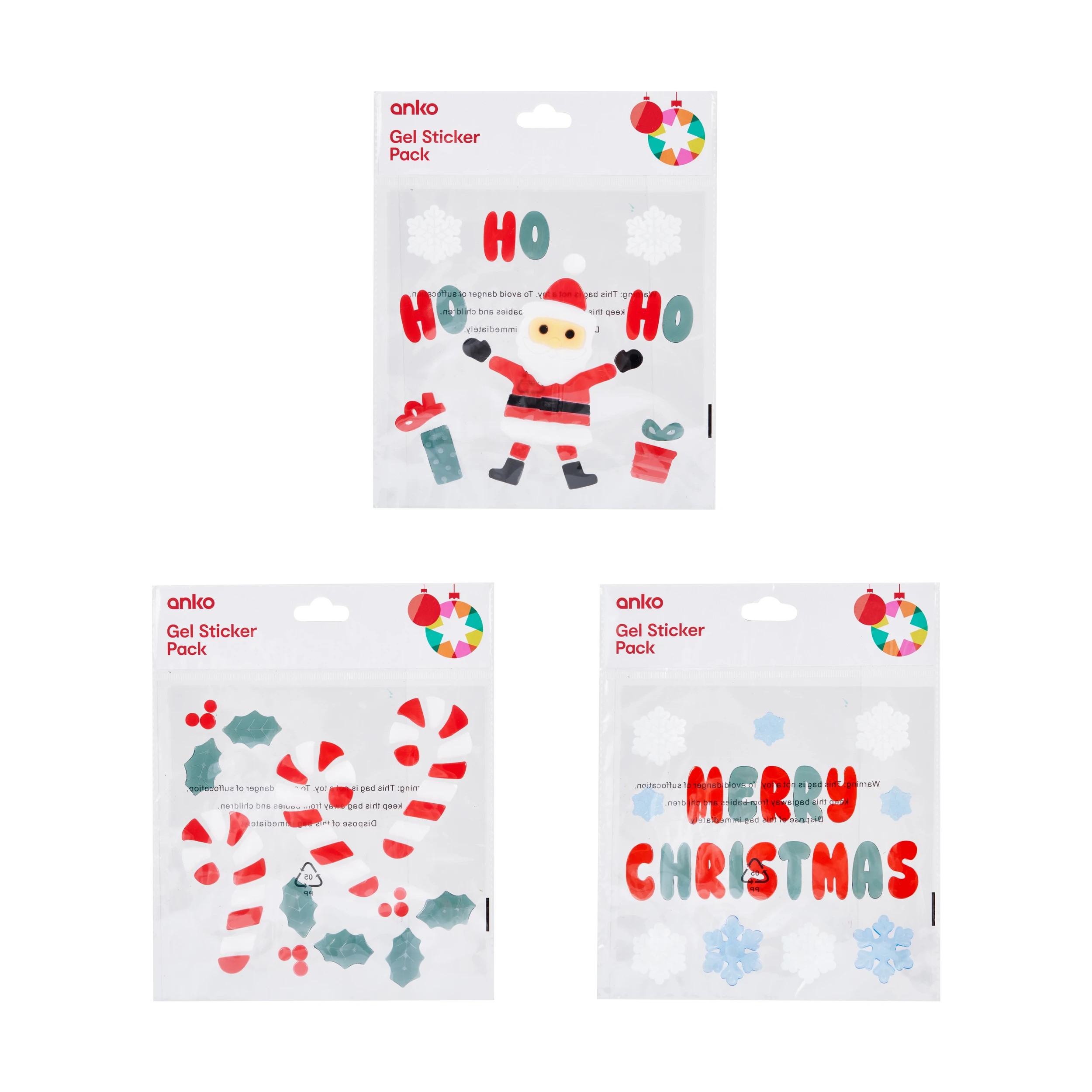 1 Gel Sticker Pack - Assorted, 1 of 2