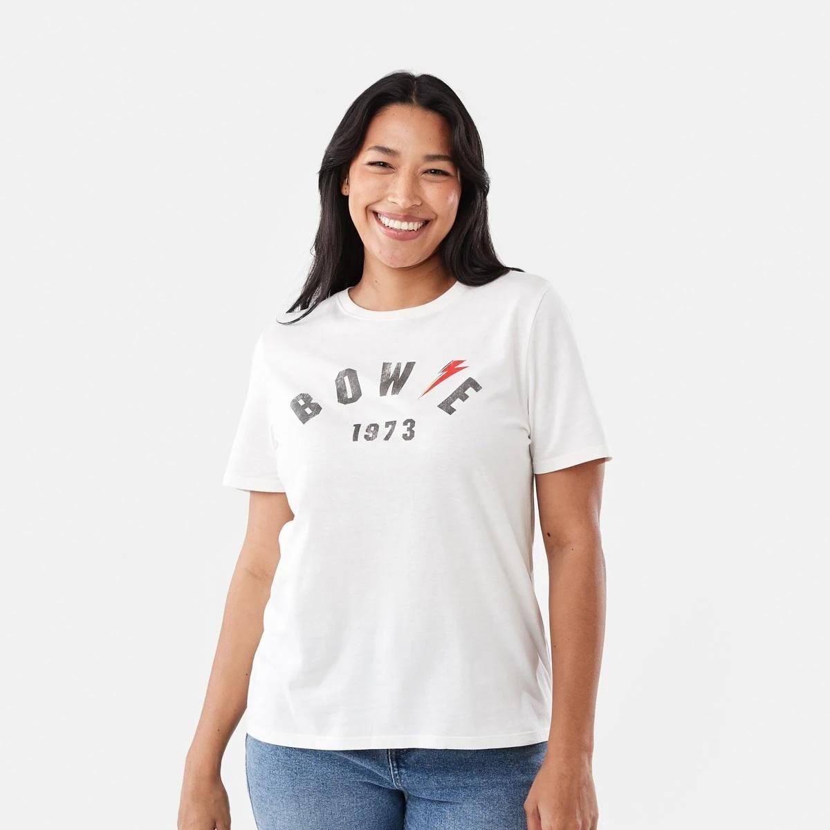 1 Short Sleeve David Bowie License T-shirt Bowie, 1 of 5