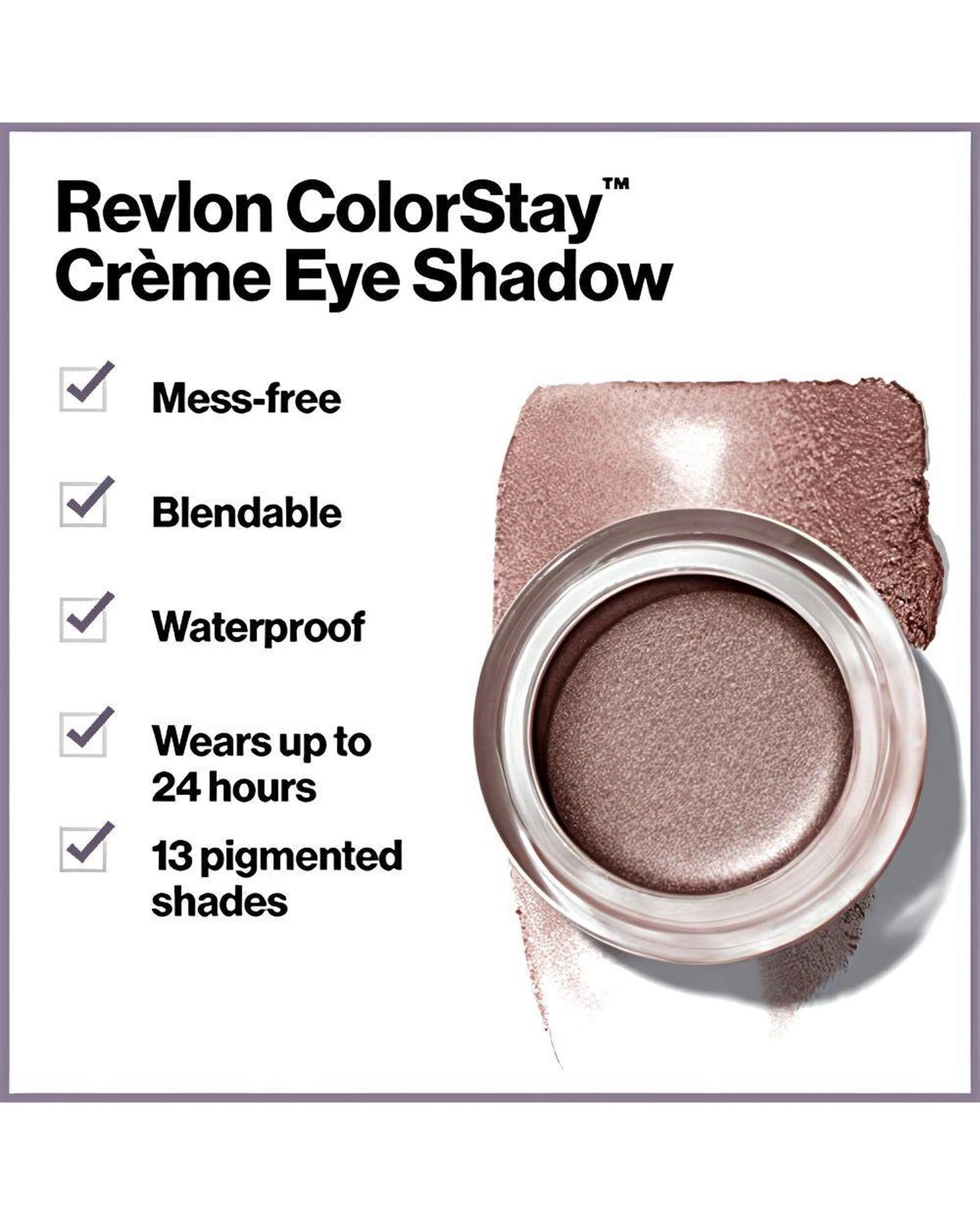 5 2 x Revlon ColorStay Creme Eye Shadow 5.2g - 710 Caramel - Bronze, 5 of 7