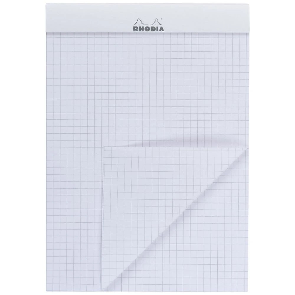 3 Rhodia No. 16 Grid Ruled A5 Notepad White 80 Sheets, 3 of 5