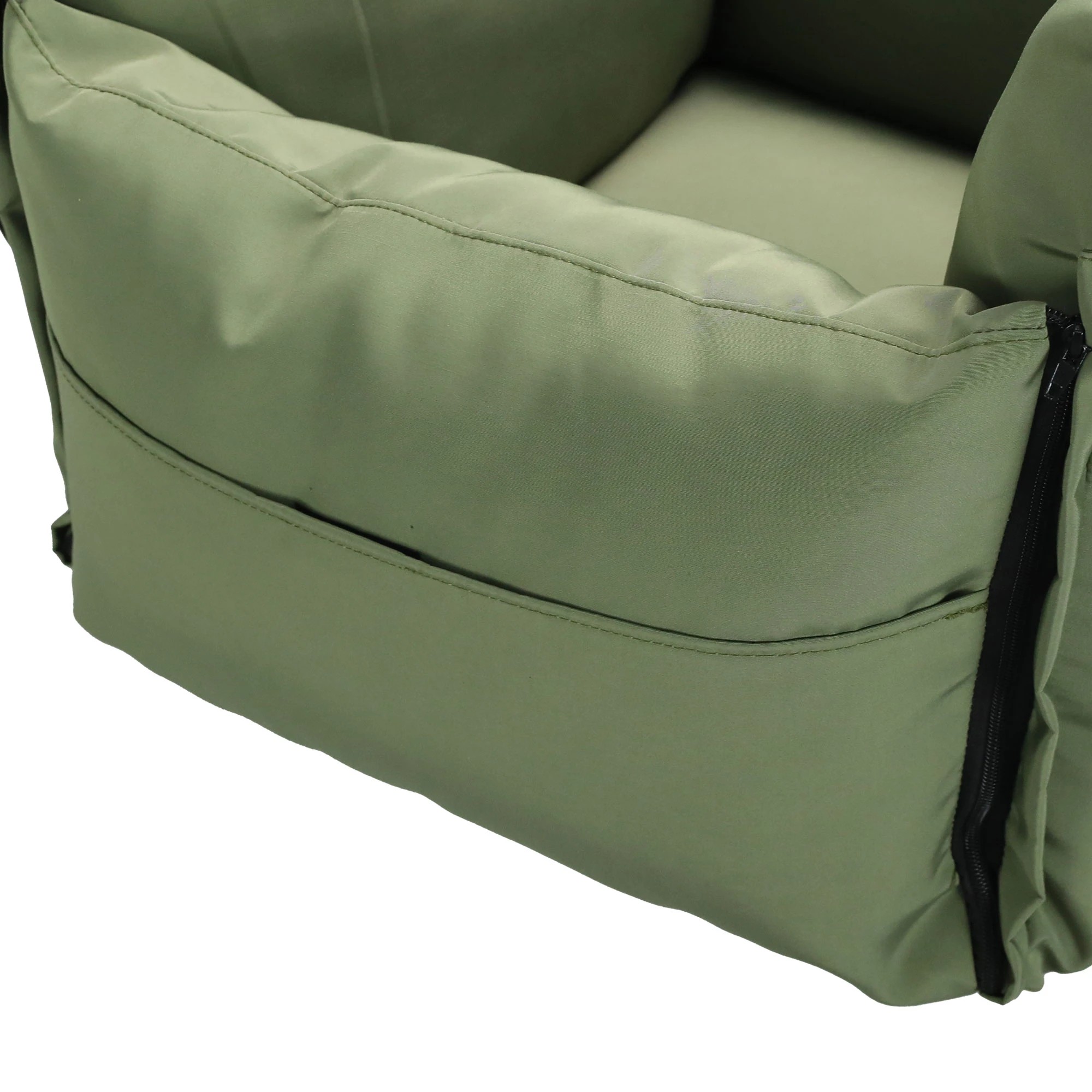 5 Pawz Washable Dog Car Seat Booster - Green, 5 of 7