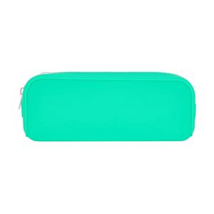 Silicone Barrel Pencil Case - Green