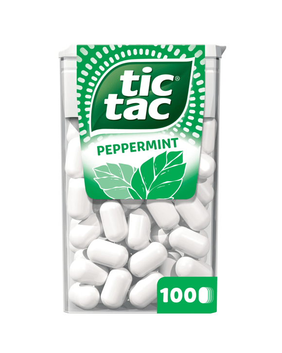 Tic Tac Peppermint Mints 49g