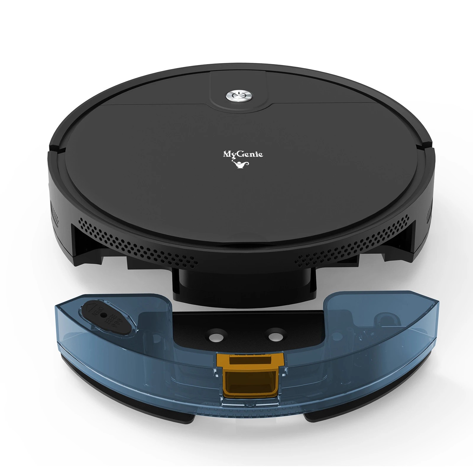 7 My Genie Zx3000 Robotic Vacuum Mop Combo Cleaner Remote Controlled 30cm Black
 - Black, 7 of 10