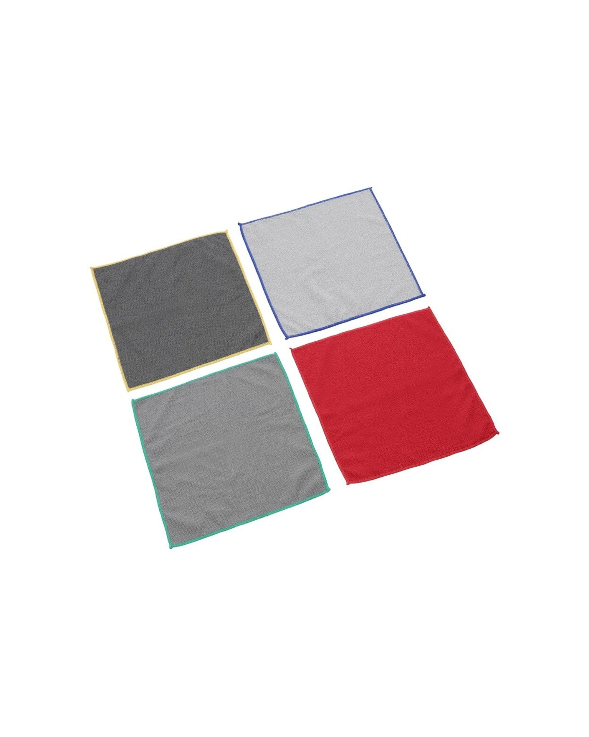 2 Boxsweden 10pc Prime Microfibre Reusable Cleaning Cloths 30x30cm - Multi, 2 of 6
