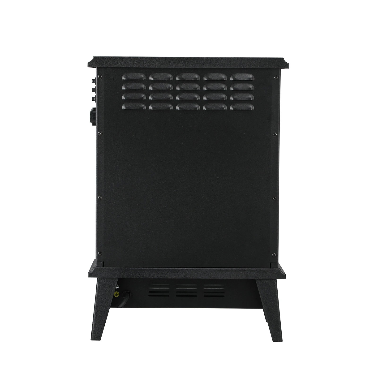 8 Vevare Electric Fireplace Heater Freestanding Indoor 3D Flame Effect 2000W - Black, 8 of 9