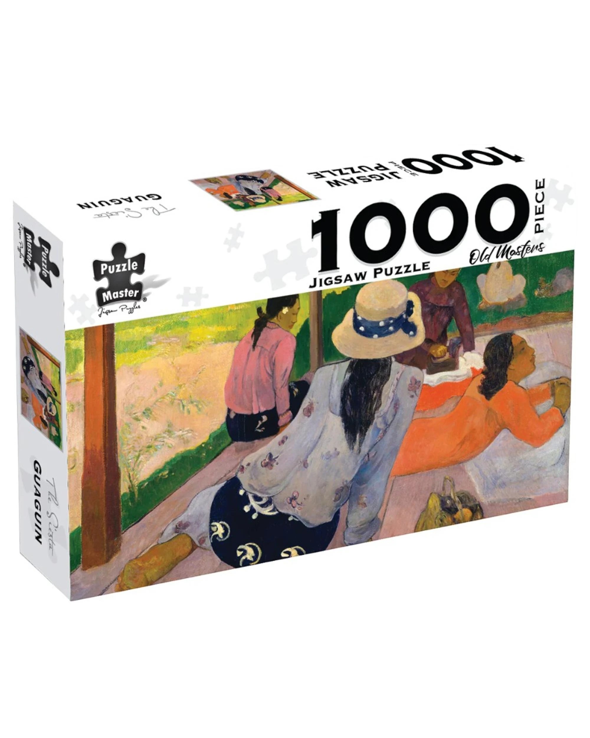 1 Puzzle Master Gauguin Tahitian Serenity 1000 Piece Jigsaw Puzzle, 1 of 3