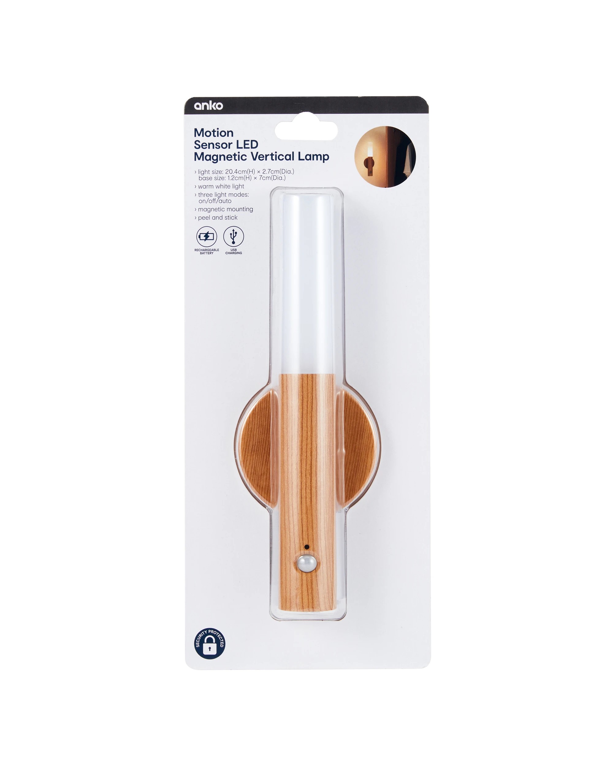 10 Motion Sensor LED Magnetic Vertical Lamp, 10 of 10