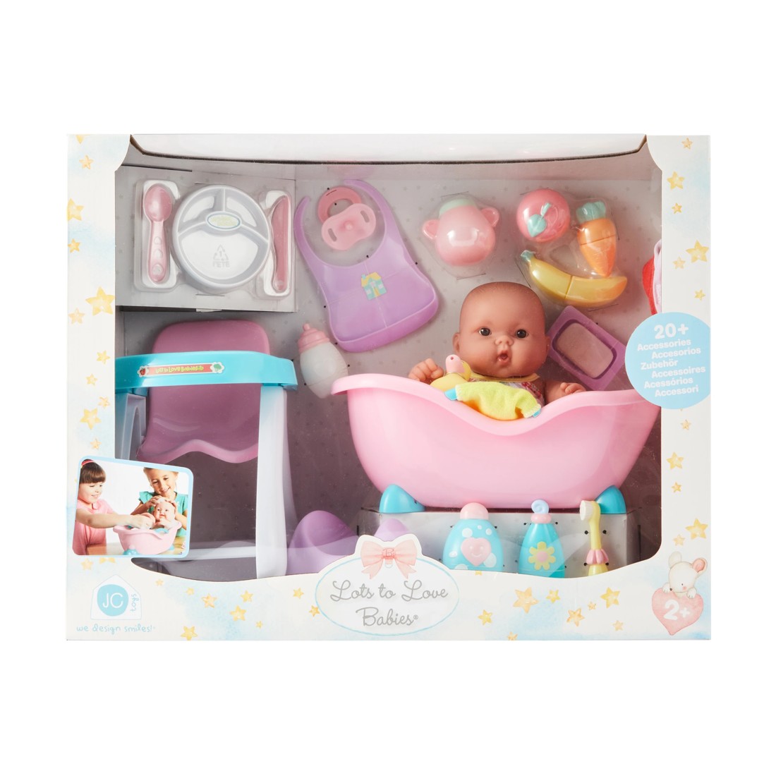 1 JC Toys Lots to Love Babies Playset, 1 of 9