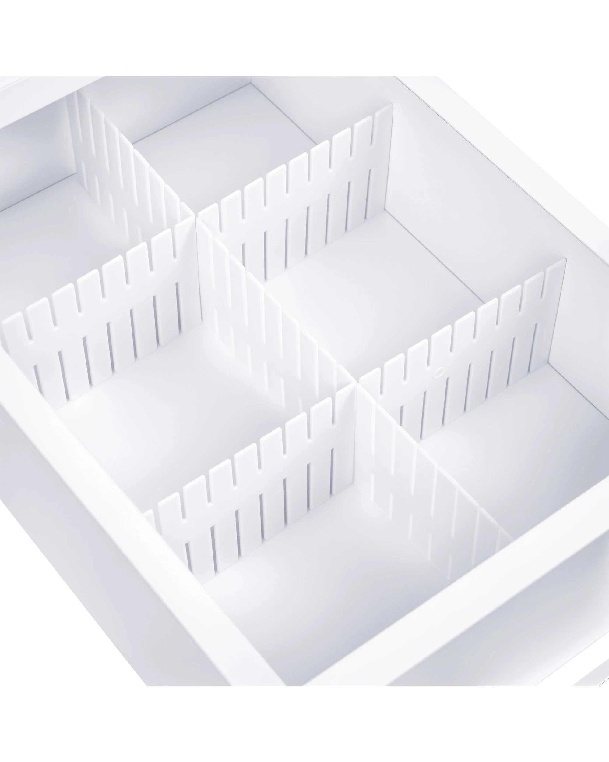 6 Advwin Manicure Table Vanity Desk for Nail Tech with Dust Collector Wrist Rest Lockable Wheels - White, 6 of 9