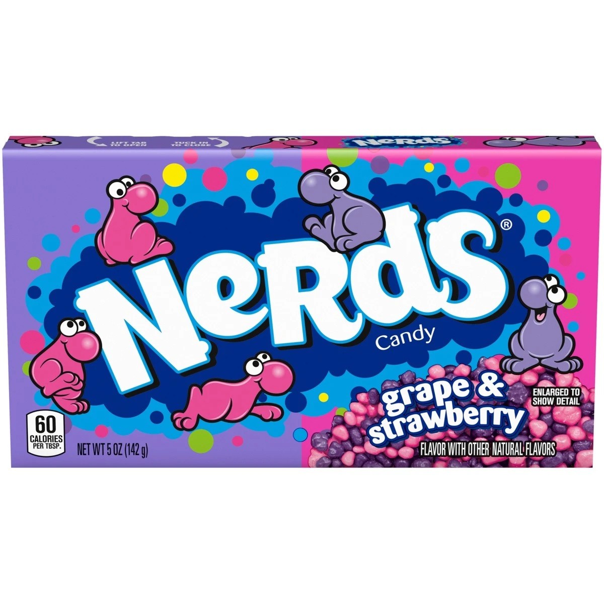 1 Nerds Grape and Strawberry Candy 142g, 1 of 2