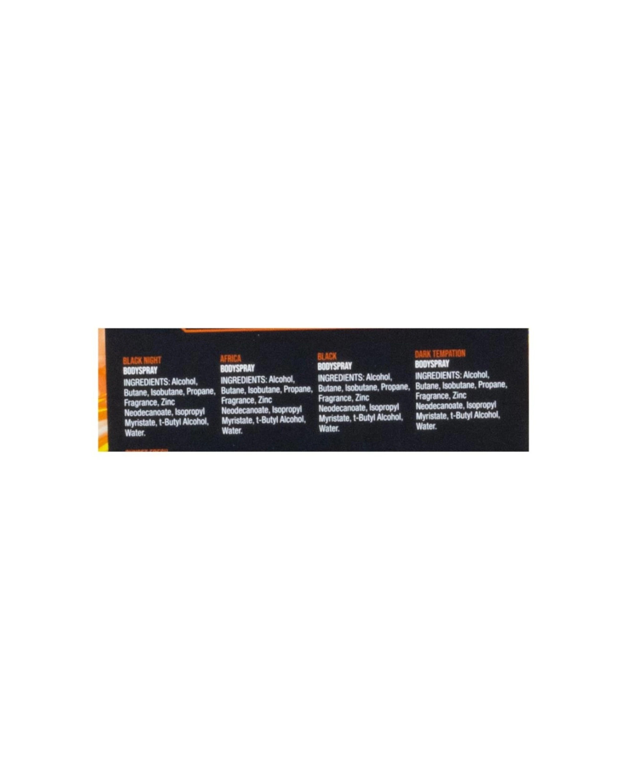 3 Lynx 2pk 5pc Body Spray Variety Set Sunset Fresh Collection 165ml - Multi, 3 of 3