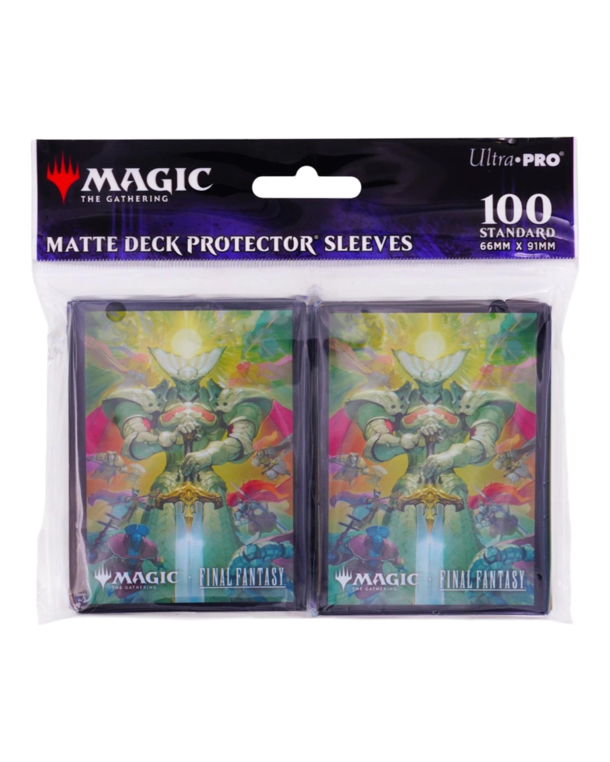 2 Ultra Pro Magic the Gathering Final Fantasy Knights of the Round Deck Protector Sleeves - 100 Pack - Multi, 2 of 3