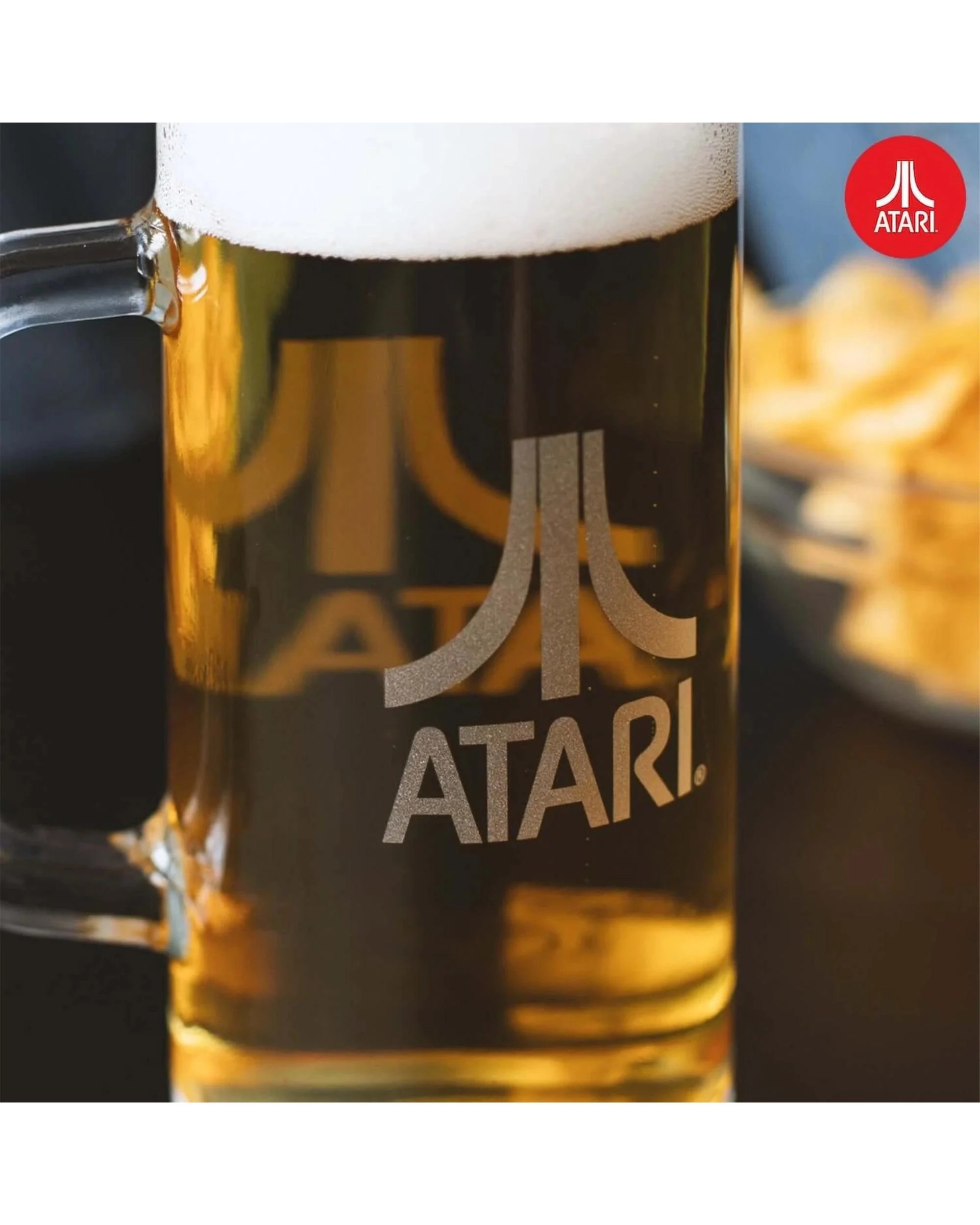 7 Thumbs Up! Official Atari Beer Glass, 7 of 7