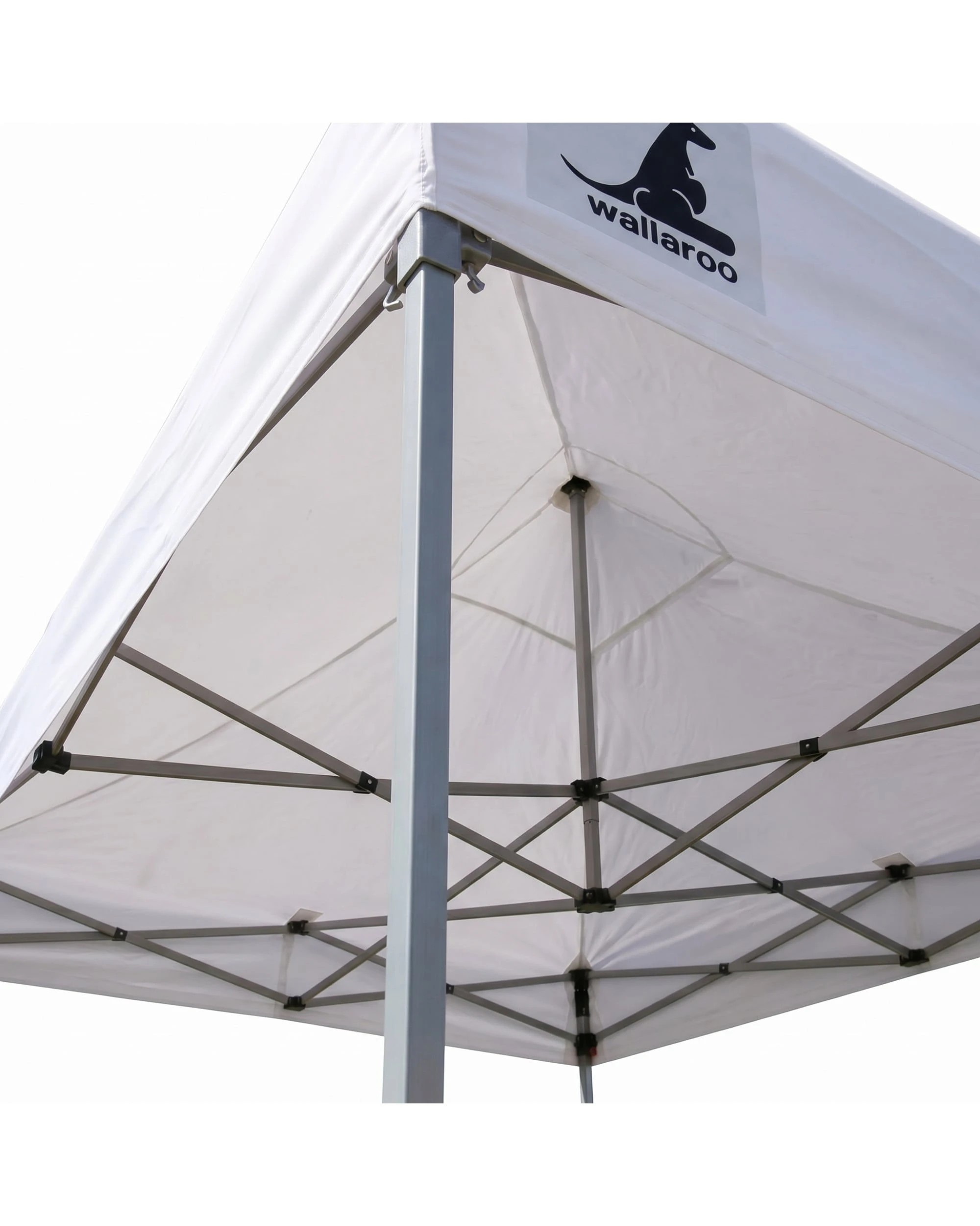 4 Wallaroo 3m x 3m Replacement Roof for Pop Up Gazebo - White, 4 of 4