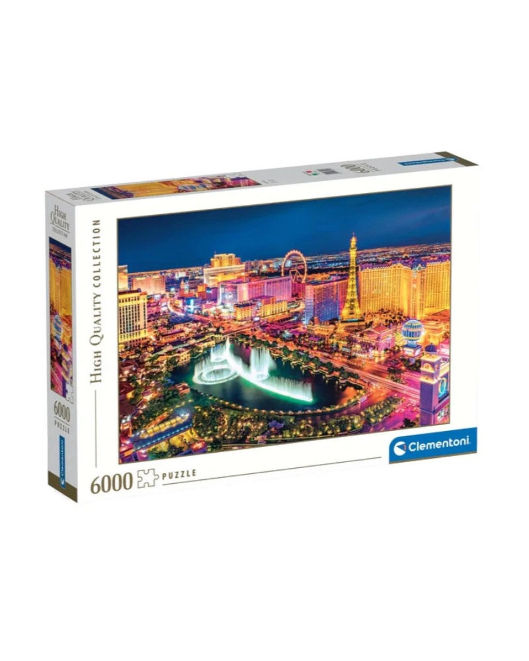 1 Clementoni Las Vegas 6000 Piece Jigsaw Puzzle, 1 of 3