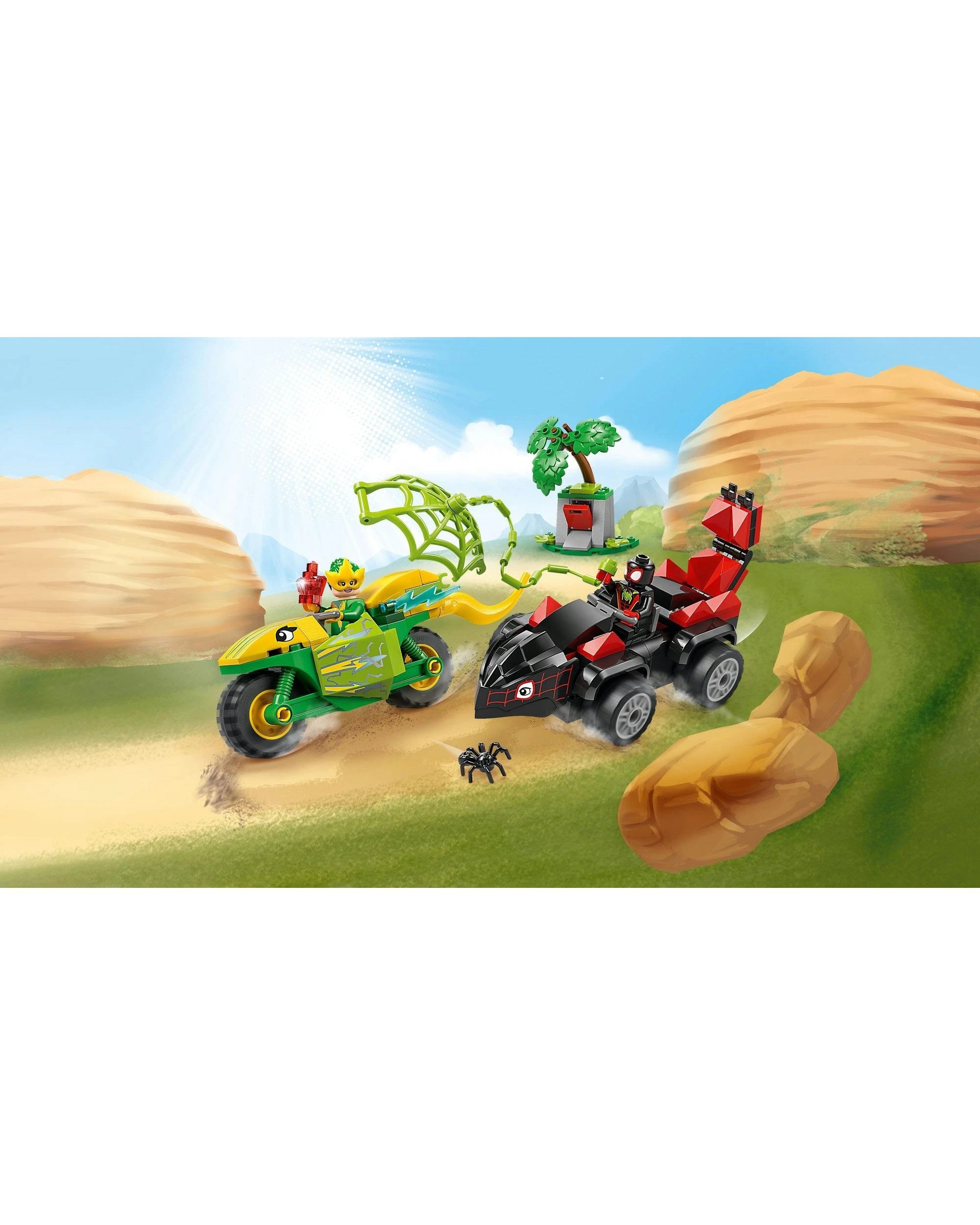 7 The LEGO Group LEGO Spidey Spin and Electro Dinosaur Vehicle Chase - 11198, 7 of 10