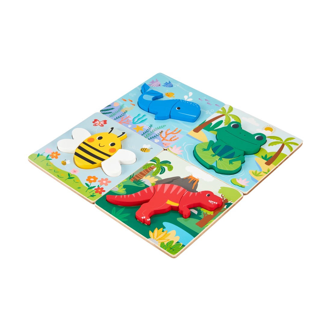 3 Wooden Play My First Puzzle Set, 3 of 6