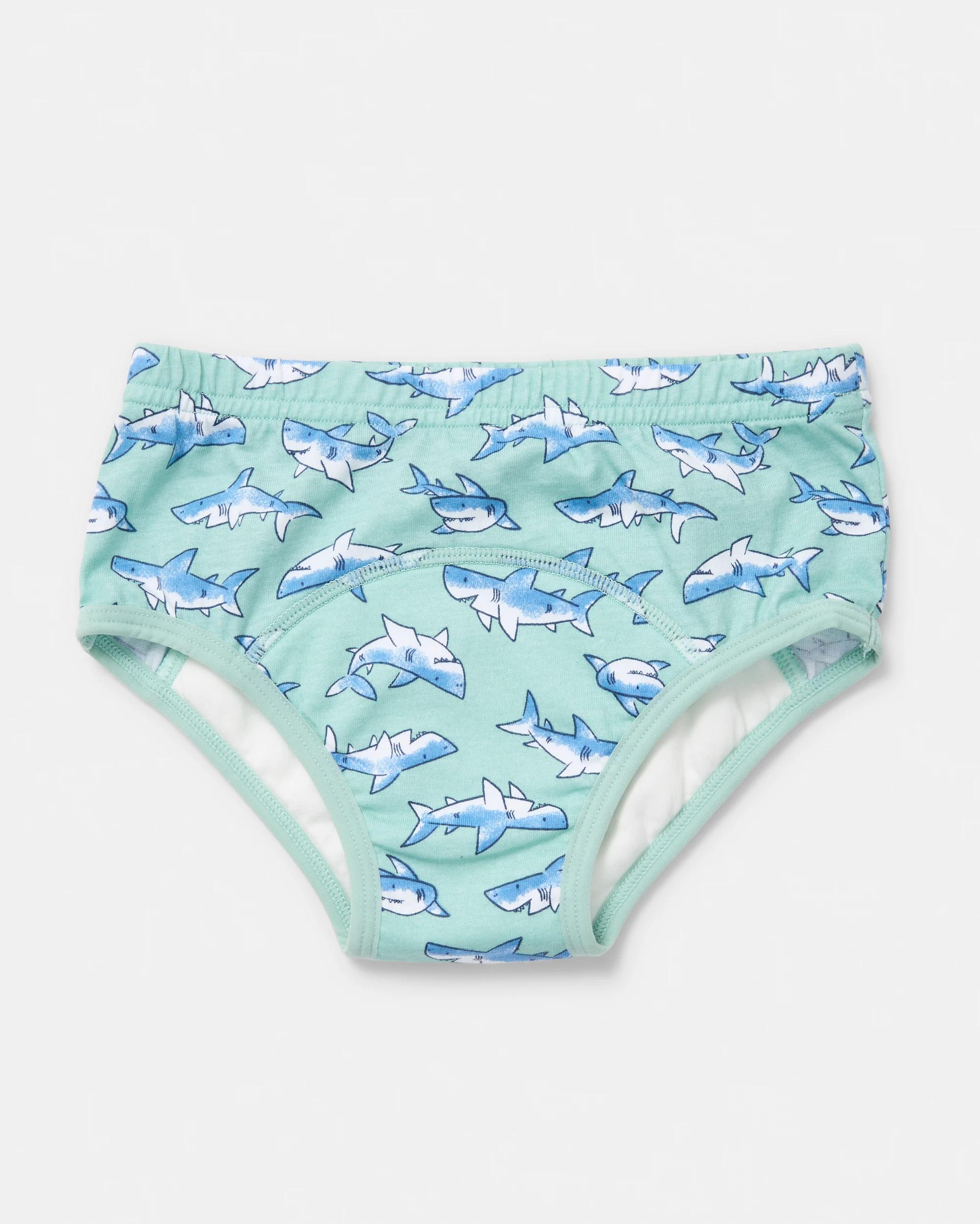 3 3 Pack Training Undies Blu Shark, 3 of 4
