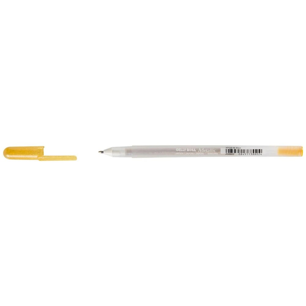 1 Sakura Gelly Roll Gel Pen Metallic Gold, 1 of 3