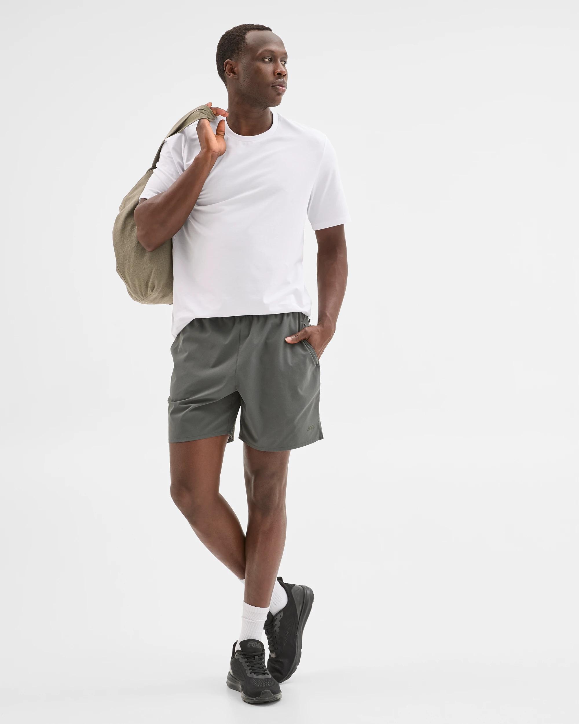 1 Target Active Core Woven Shorts KHAKI, 1 of 8
