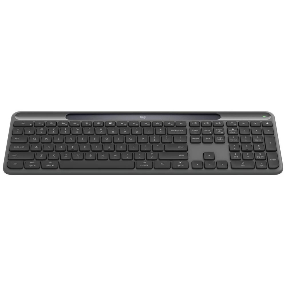 2 Logitech K980 Signature Slim Solar+ Keyboard Graphite, 2 of 7