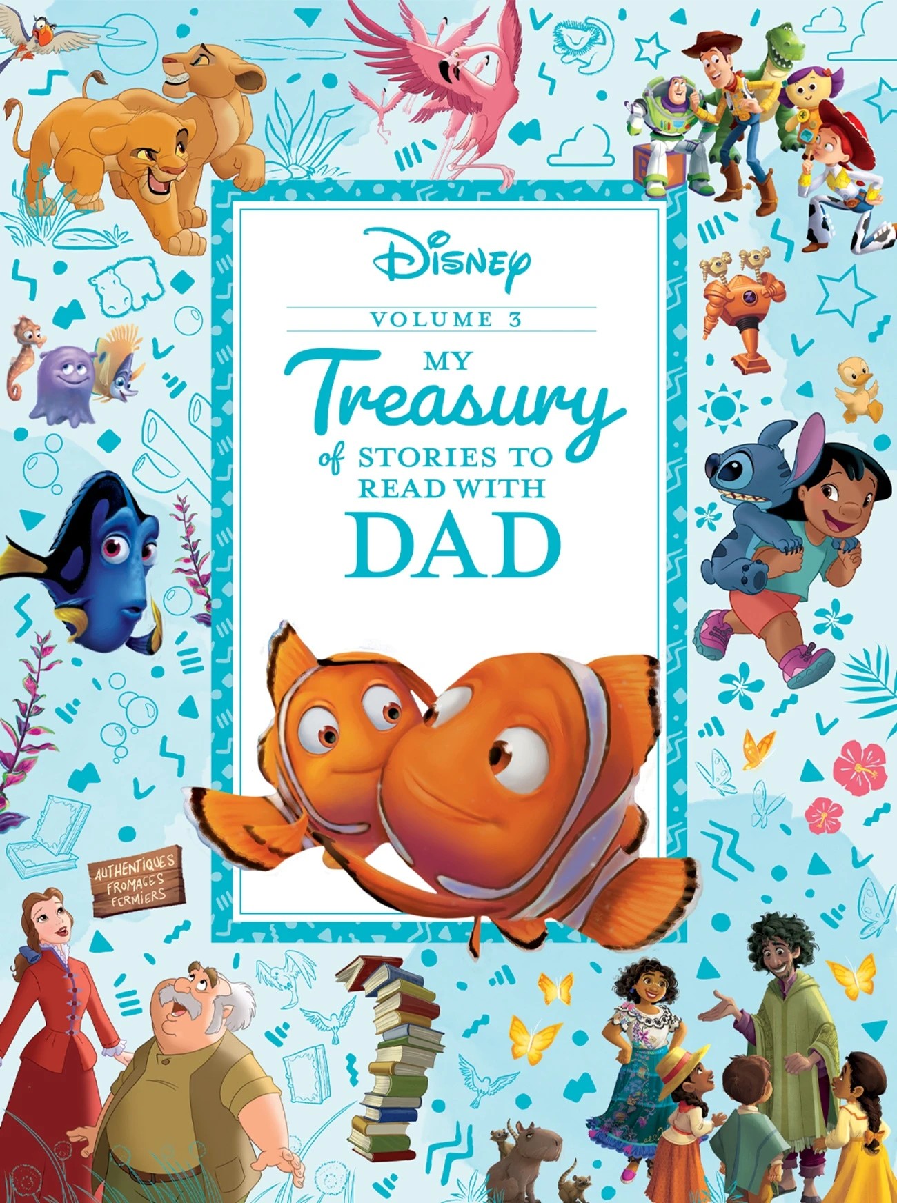 2 Disney: My Treasury of Stories to Read with Dad Volume 3 - Book, 2 of 6