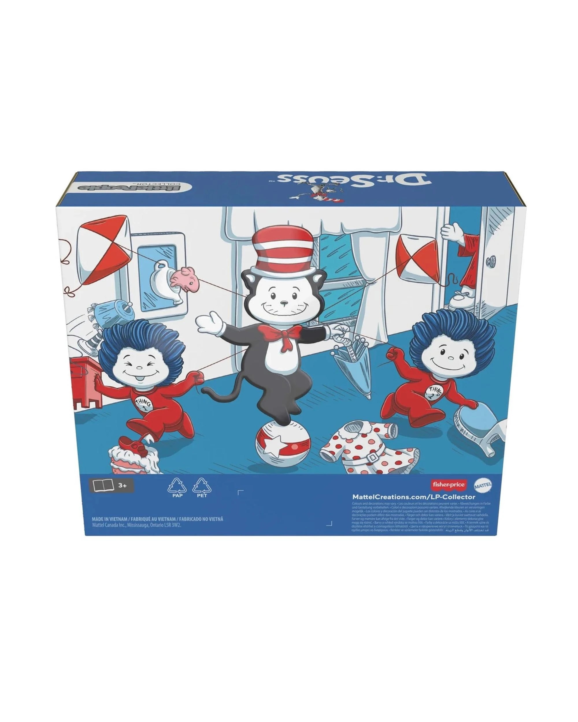 5 Fisher-Price Little People Collector Dr Seuss The Cat in the Hat Special Edition Figure Set, 5 of 6
