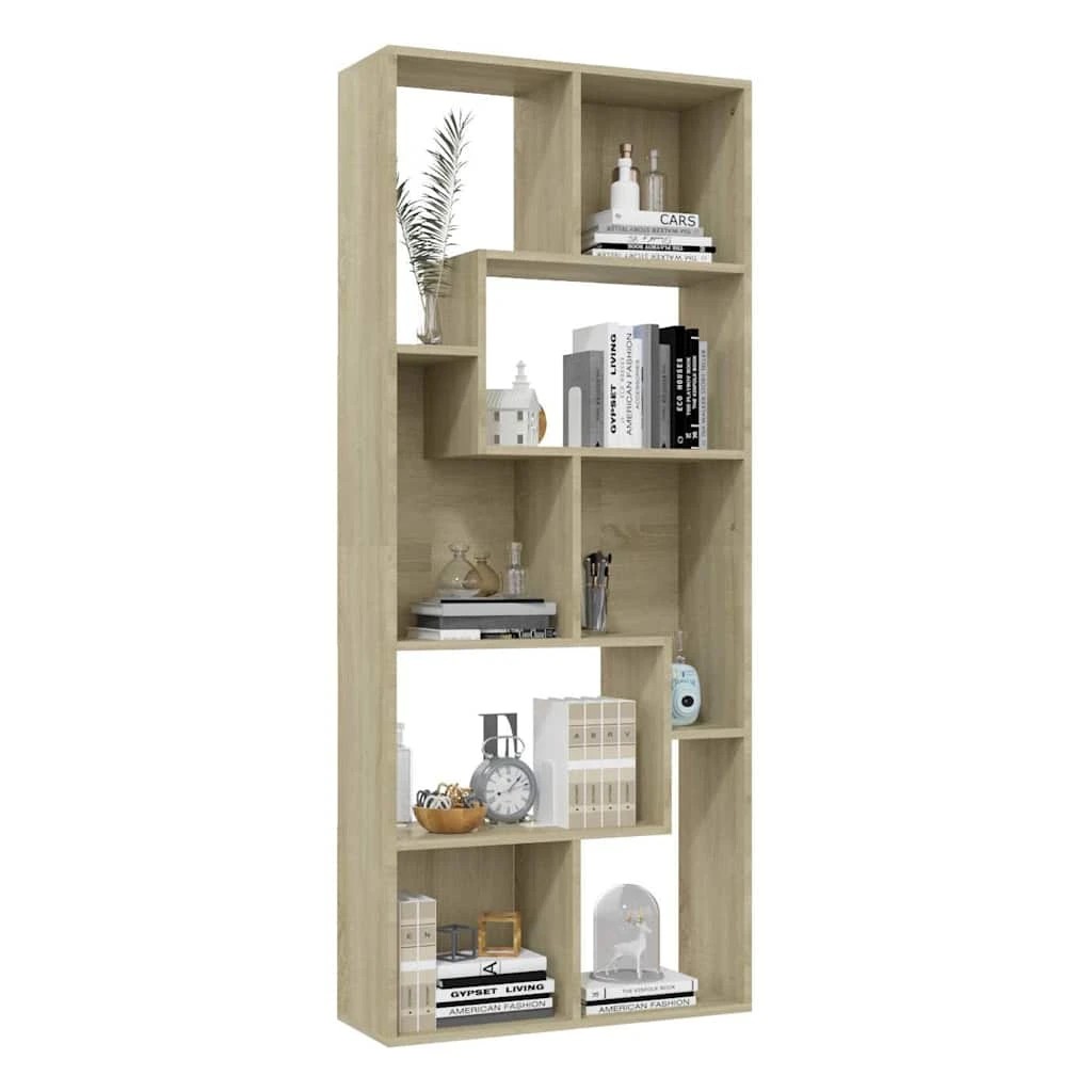 4 vidaXL Book cabinet Ample Storage - Brown, 4 of 10
