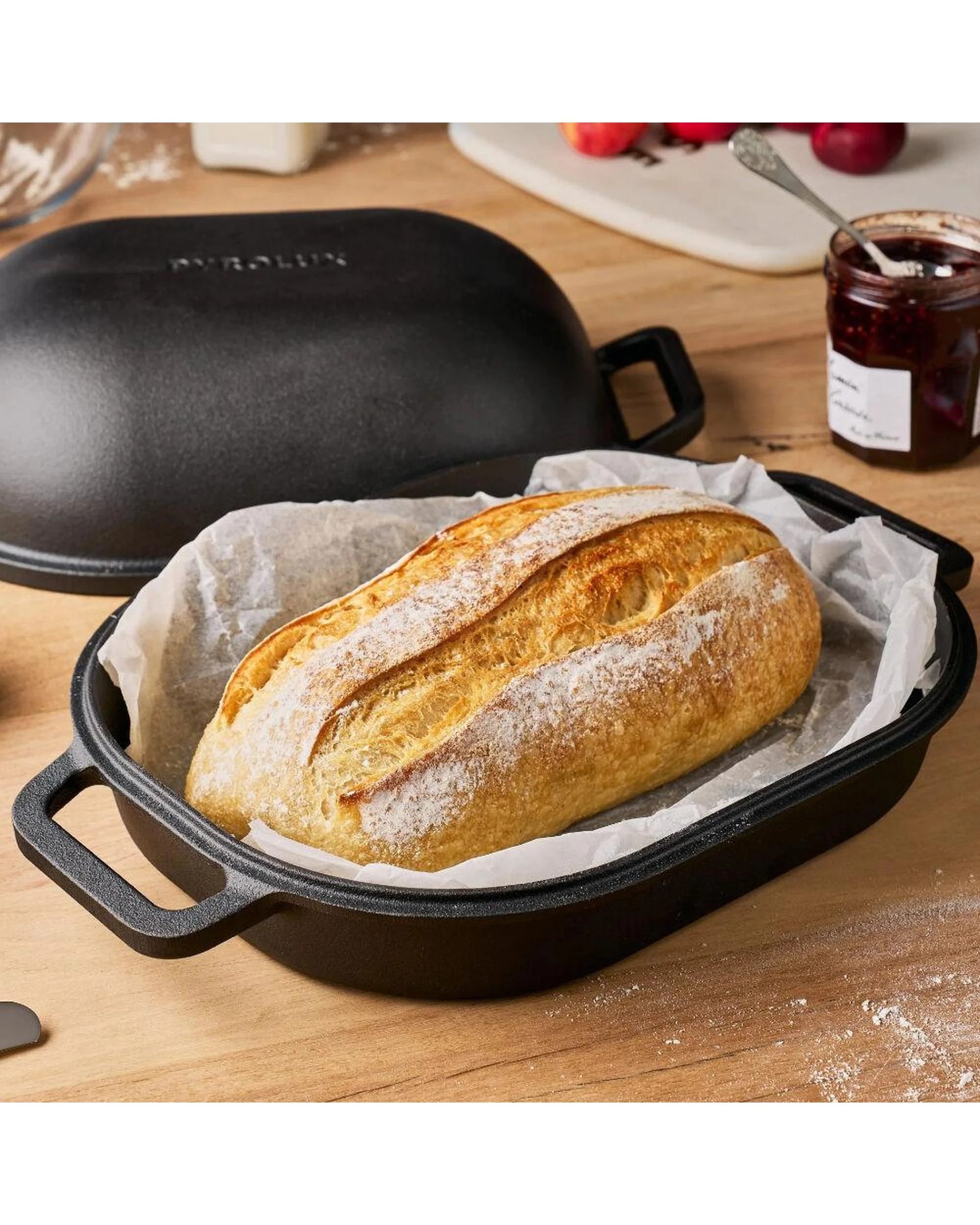 3 Pyrolux Pyrocast 2 Piece Bake and Roast Set, 3 of 3