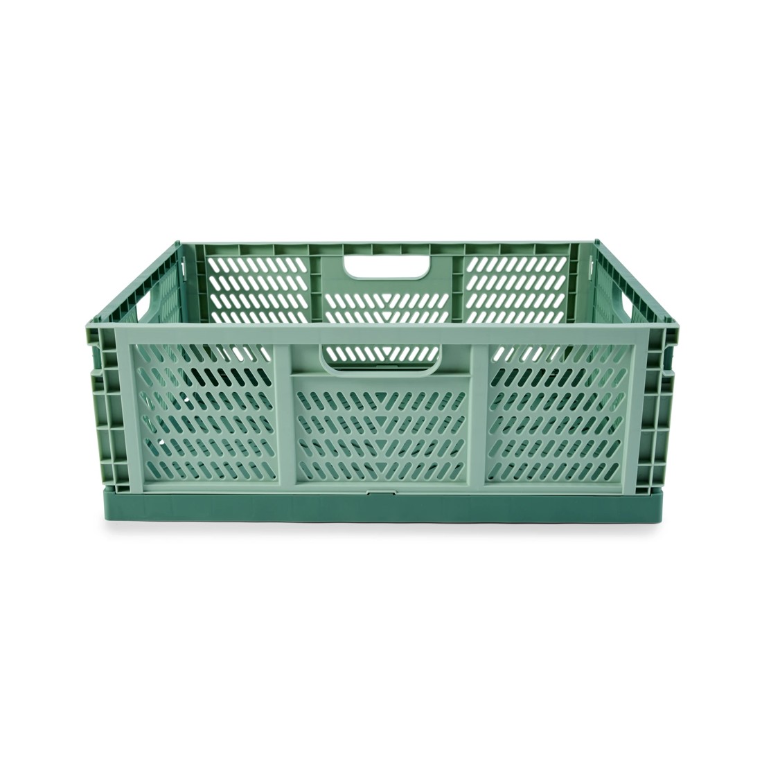 5 30L Collapsible Crate - Large, Green, 5 of 10
