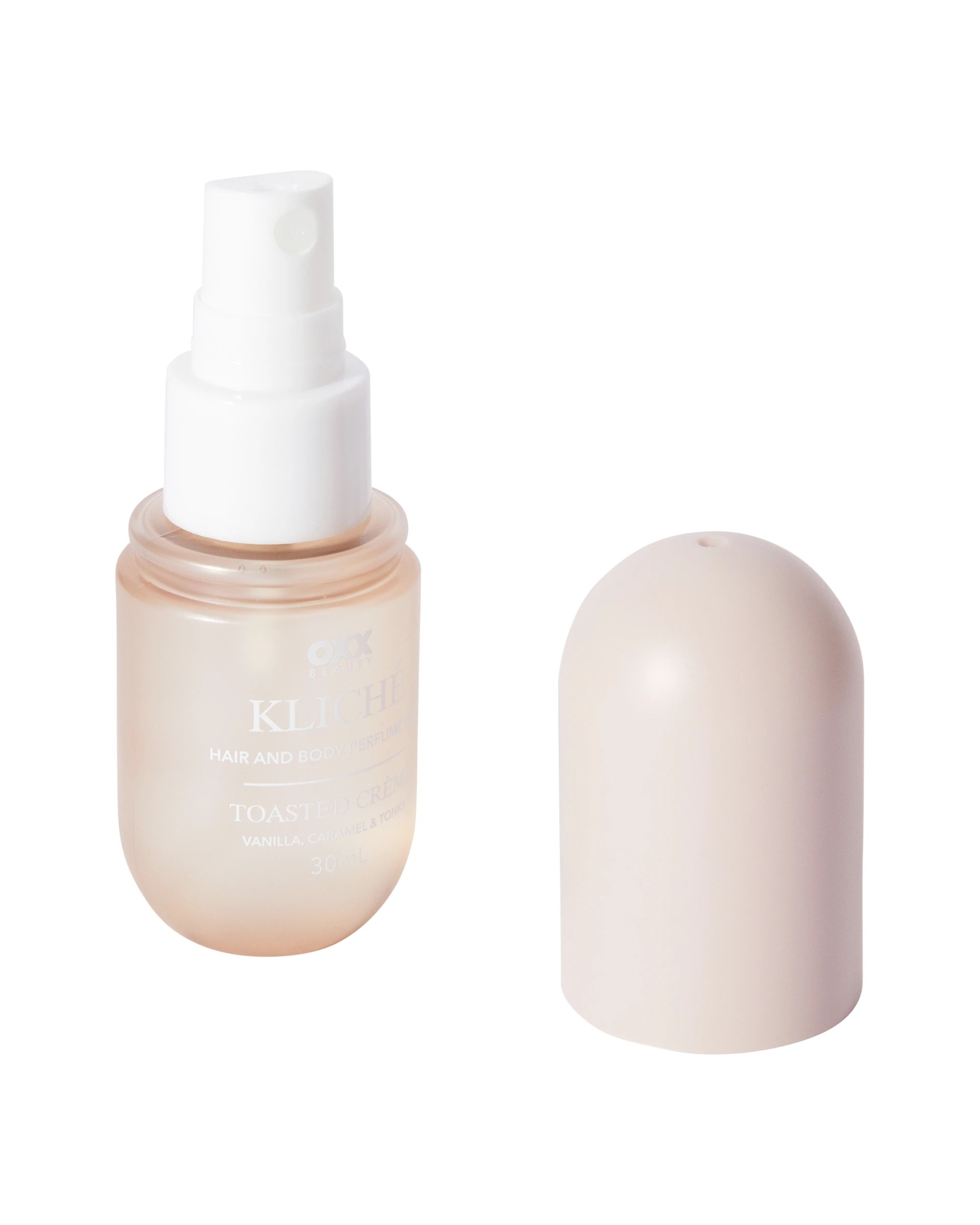 3 OXX Beauty Kliche Toasted Creme Hair and Body Perfume Mist 30ml, 3 of 6