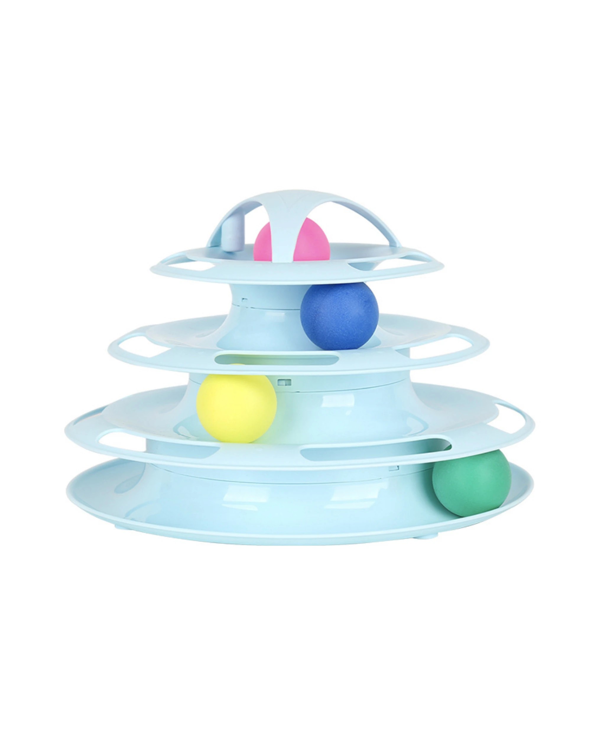 3 BR Toys Interactive Cat Toy with Ball Track, 3 of 10