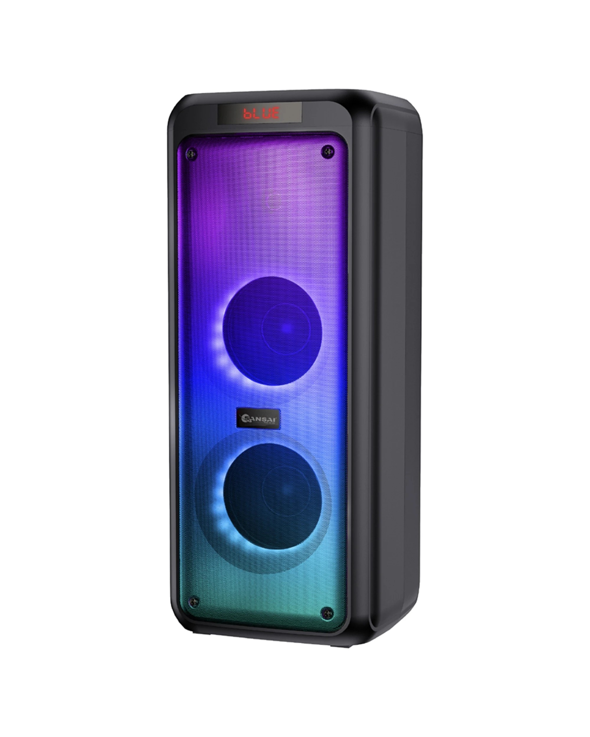 2 Sansai 400W Bluetooth Party LED Portable Electric Rechargeable Speaker With Remote - Black, 2 of 7