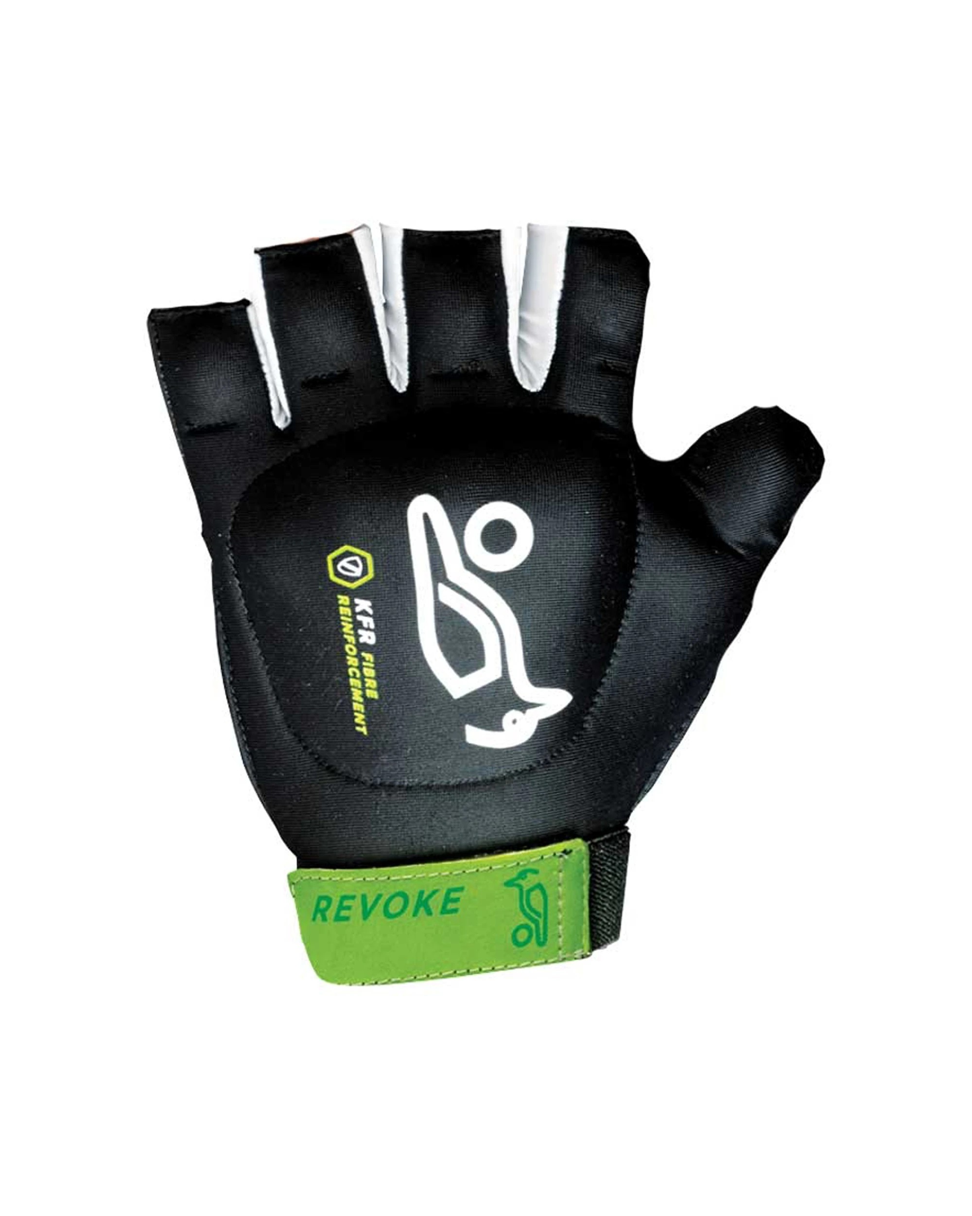 1 Kookaburra Revoke Left Hand Moulded Shell Field Hockey Glove Medium - Black, 1 of 2