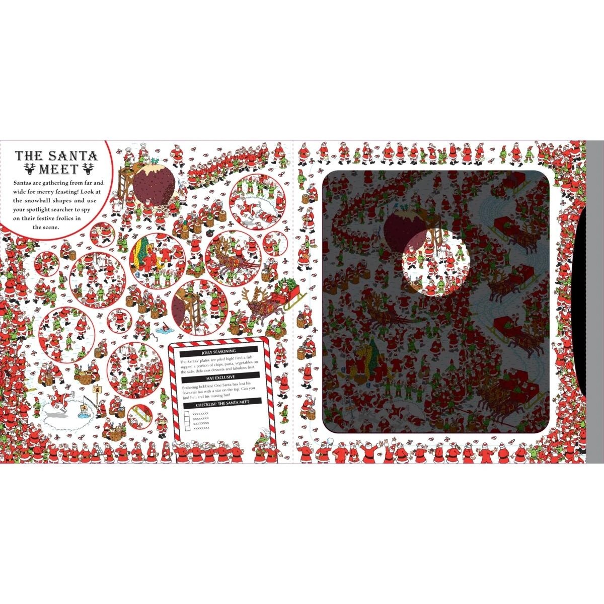 3 Where's Wally? Santa Spotlight Search by Martin Handford - Book, 3 of 5